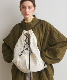 Crisp（クリスプ）の「チェックナップサック（バックパック/リュック）」