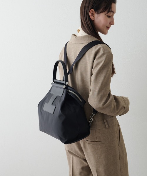 IACUCCI（イアクッチ）の「ソルベット BP NYLON/RUGA（バックパック/リュック・レディース・ブラック・FREE）」の8枚目の写真