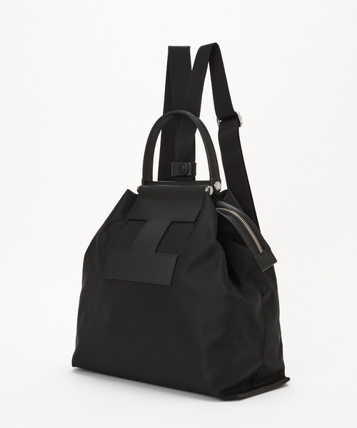 IACUCCI（イアクッチ）の「ソルベット BP NYLON/RUGA（バックパック/リュック・レディース・ブラック・FREE）」の11枚目の写真