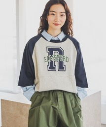 niko and... | BIGレターカレッジ半袖プルオーバー(Tシャツ/カットソー)