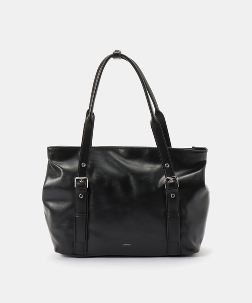 STANDOIL（スタンドオイル）の「【Geek Office / ギークオフィス】STAND OIL / Velow Bag（ハンドバッグ・レディース・ブラウン/ブラック・FREE）」の5枚目の写真