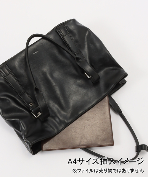 STANDOIL（スタンドオイル）の「【Geek Office / ギークオフィス】STAND OIL / Velow Bag（ハンドバッグ・レディース・ブラウン/ブラック・FREE）」の10枚目の写真