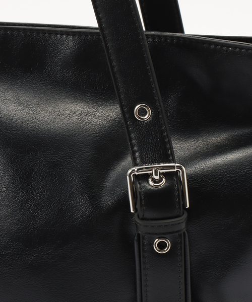 STANDOIL（スタンドオイル）の「【Geek Office / ギークオフィス】STAND OIL / Velow Bag（ハンドバッグ・レディース・ブラウン/ブラック・FREE）」の20枚目の写真