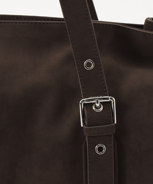 STANDOIL（スタンドオイル）の「【Geek Office / ギークオフィス】STAND OIL / Velow Bag（ハンドバッグ・レディース・ブラウン/ブラック・FREE）」の21枚目の写真