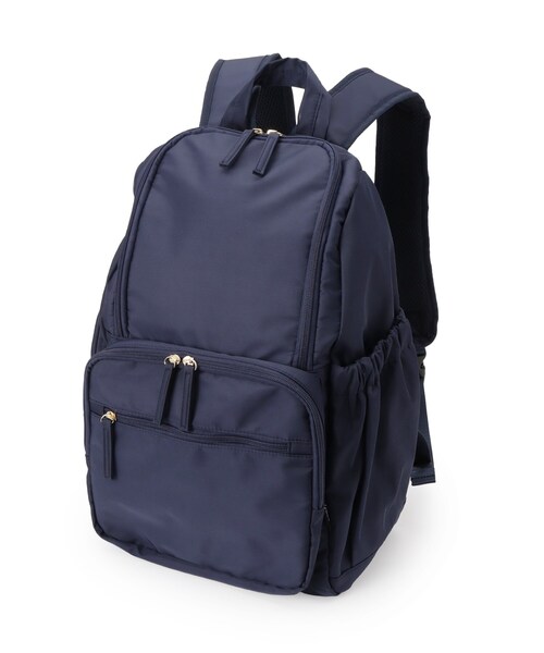 ITS'DEMO（イッツデモ）の「【PC対応】ツイル14ポケットリュック（バックパック/リュック・レディース・ライトベージュ/ブラック/ネイビー/ライトグレー・00）」の15枚目の写真