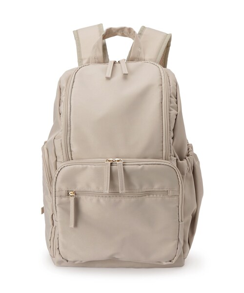 ITS'DEMO（イッツデモ）の「【PC対応】ツイル14ポケットリュック（バックパック/リュック・レディース・ライトベージュ/ブラック/ネイビー/ライトグレー・00）」の17枚目の写真