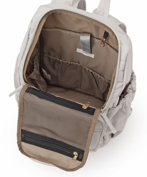 ITS'DEMO（イッツデモ）の「【PC対応】ツイル14ポケットリュック（バックパック/リュック・レディース・ライトベージュ/ブラック/ネイビー/ライトグレー・00）」の21枚目の写真