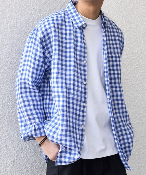 シャツ 26 SPRING COLLECTION Ⅱ NEW ARRIVAL ✔︎ バイカラーヘンリーネック