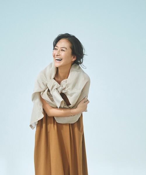 Demi-Luxe BEAMS(デミルクス ビームス)の「AK+1 / コットンシルク ギンガム シャツ(シャツ/ブラウス・レディース・その他7/その他2・36/38)」の3枚目の写真