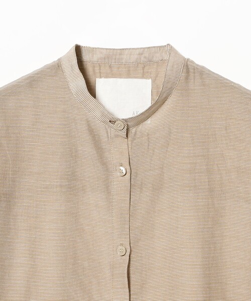 Demi-Luxe BEAMS(デミルクス ビームス)の「AK+1 / コットンシルク ギンガム シャツ(シャツ/ブラウス・レディース・その他7/その他2・36/38)」の20枚目の写真