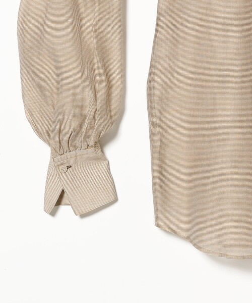 Demi-Luxe BEAMS(デミルクス ビームス)の「AK+1 / コットンシルク ギンガム シャツ(シャツ/ブラウス・レディース・その他7/その他2・36/38)」の21枚目の写真