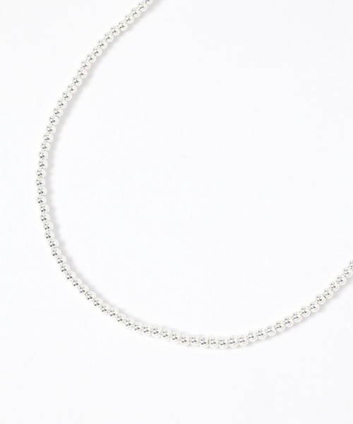 PAGEBOY（ページボーイ）の「ミニビーズネックレス（ネックレス・レディース・ブラック/グレイッシュベージュ・FREE）」の9枚目の写真