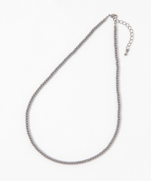 PAGEBOY（ページボーイ）の「ミニビーズネックレス（ネックレス・レディース・ブラック/グレイッシュベージュ・FREE）」の10枚目の写真