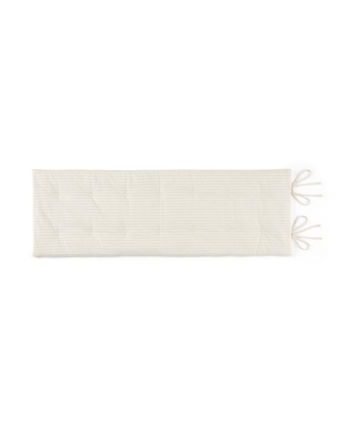 無印良品（ムジルシリョウヒン）の「ひんやり綿シートクッション　ロングタイプ　５０×１５０ｃｍ（クッション/クッションカバー・メンズ・ホワイト系/グレー系・FREE）」の11枚目の写真