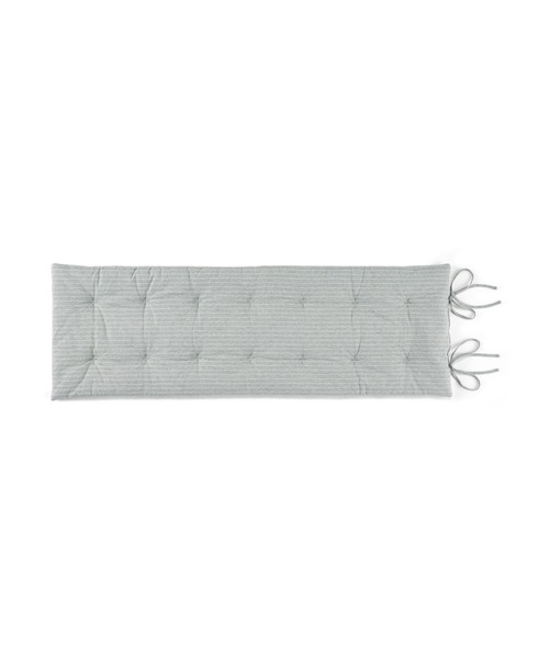無印良品（ムジルシリョウヒン）の「ひんやり綿シートクッション　ロングタイプ　５０×１５０ｃｍ（クッション/クッションカバー・メンズ・ホワイト系/グレー系・FREE）」の3枚目の写真