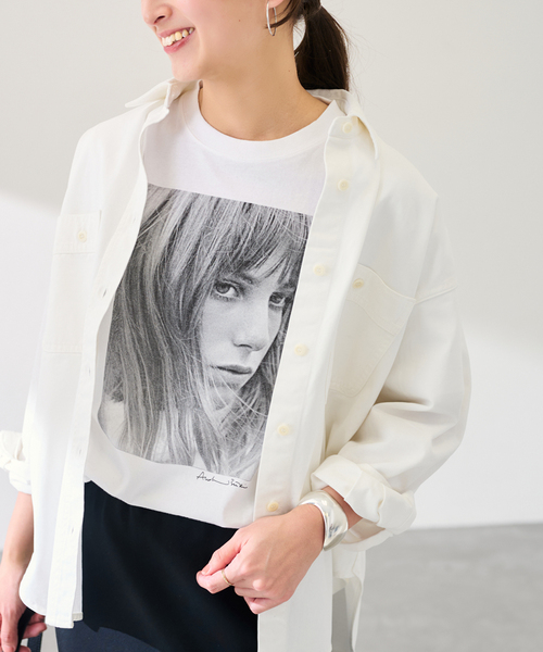 FRAMeWORK(フレームワーク)の「COUTURE D`ADAM/クチュールドアダム JANE TEE(Tシャツ/カットソー・レディース・ホワイト・FREE)」の1枚目の写真