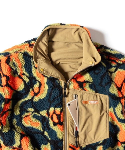 GRIP SWANY(グリップスワニー)の「【GSMJ-060】 REVERSIBLE JKT 4.0(その他アウター・メンズ・ブラウン/ベージュ・M/L/XL/XXL)」の9枚目の写真