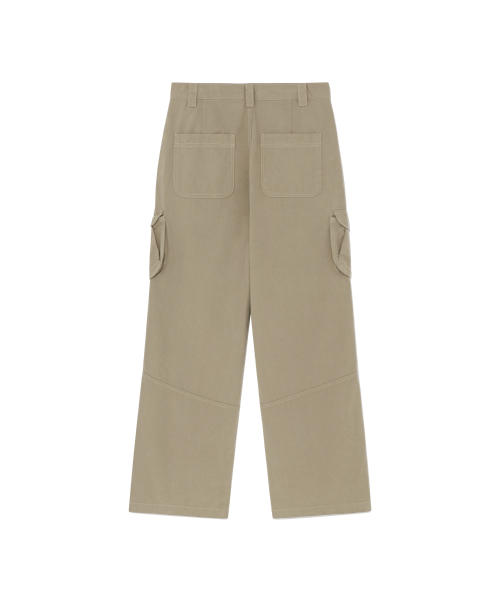THECOLDESTMOMENT(ザコールデストモーメント)の「TCM pleated cargo pants (beige)(その他パンツ・レディース・その他・SMALL/MEDIUM/LARGE)」の3枚目の写真
