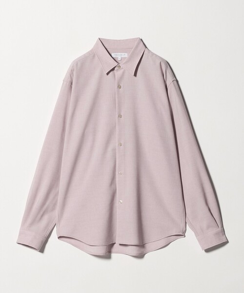 A DAY IN THE LIFE UNITED ARROWS(アデイインザライフユナイテッドアローズ)の「リネンライク スラブドビー リラックス レギュラーカラーシャツ-吸水速乾-<A DAY IN THE LIFE>(シャツ/ブラウス・メンズ・ライトピンク/ナチュラル/ネイビー/ダークグレー・L/S/M)」の4枚目の写真