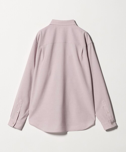 A DAY IN THE LIFE UNITED ARROWS(アデイインザライフユナイテッドアローズ)の「リネンライク スラブドビー リラックス レギュラーカラーシャツ-吸水速乾-<A DAY IN THE LIFE>(シャツ/ブラウス・メンズ・ライトピンク/ナチュラル/ネイビー/ダークグレー・L/S/M)」の14枚目の写真
