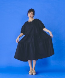 manana suerte（マニャーナスエルテ）の「バルーンスリーブギャザーワンピース（ワンピース）」