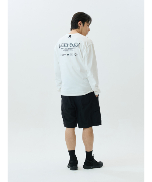 JAMIE WEST(ジェイミーウエスト)の「レタリンググラフィックロングスリーブTシャツ(ホワイト)(Tシャツ/カットソー・レディース・その他・MEDIUM/LARGE/X-LARGE)」の4枚目の写真