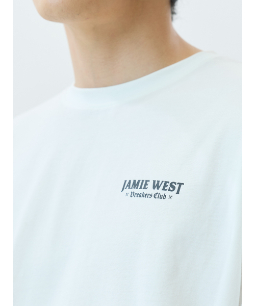 JAMIE WEST(ジェイミーウエスト)の「レタリンググラフィックロングスリーブTシャツ(ホワイト)(Tシャツ/カットソー・レディース・その他・MEDIUM/LARGE/X-LARGE)」の5枚目の写真