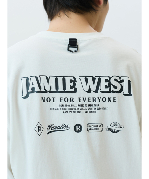 JAMIE WEST(ジェイミーウエスト)の「レタリンググラフィックロングスリーブTシャツ(ホワイト)(Tシャツ/カットソー・レディース・その他・MEDIUM/LARGE/X-LARGE)」の6枚目の写真