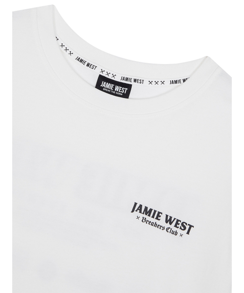JAMIE WEST(ジェイミーウエスト)の「レタリンググラフィックロングスリーブTシャツ(ホワイト)(Tシャツ/カットソー・レディース・その他・MEDIUM/LARGE/X-LARGE)」の9枚目の写真
