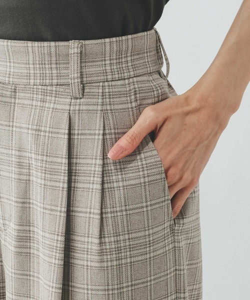 グローバルワーク　パンツセットアップ② お手入れラクラクセットアップ/ワイドパンツ/632905（その他パンツ