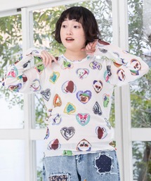 ScoLar（スカラー）の「161642：3柄展開ソフトチュールインナー（Tシャツ/カットソー）」