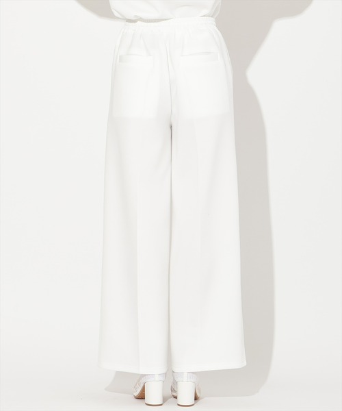 WILLSELECTION（ウィルセレクション）の「【SWEAT series】フロントピンタックスウェットパンツ（その他パンツ・レディース・ブラック/オフホワイト/サックスブルー/ミント・FREE）」の8枚目の写真