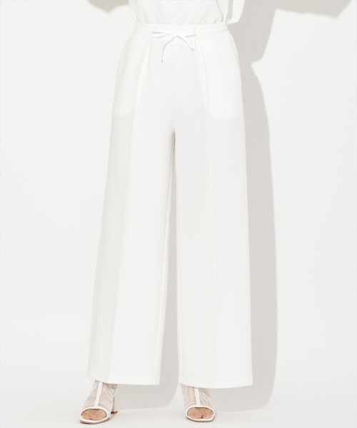 WILLSELECTION（ウィルセレクション）の「【SWEAT series】フロントピンタックスウェットパンツ（その他パンツ・レディース・ブラック/オフホワイト/サックスブルー/ミント・FREE）」の6枚目の写真