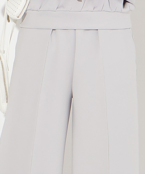 WILLSELECTION（ウィルセレクション）の「【SWEAT series】フロントピンタックスウェットパンツ（その他パンツ・レディース・ブラック/オフホワイト/サックスブルー/ミント・FREE）」の18枚目の写真