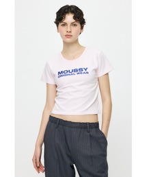 【ZOZO・一部店舗限定】RHINESTONE MOUSSY Tシャツ