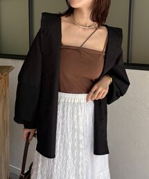 袖切替ボリュームシャツ