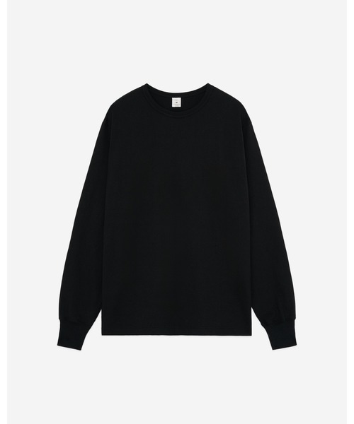 FRONT 11201(フロントワンワントゥーオーワン)の「Heavy Weight L/S No Pocket T-shirt(Tシャツ/カットソー・メンズ・ブラック/ネイビー/ホワイト・L/M/S/XL)」の2枚目の写真