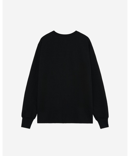 FRONT 11201(フロントワンワントゥーオーワン)の「Heavy Weight L/S No Pocket T-shirt(Tシャツ/カットソー・メンズ・ブラック/ネイビー/ホワイト・L/M/S/XL)」の5枚目の写真