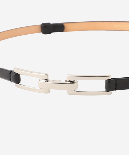 MACKINTOSH LONDON（マッキントッシュ ロンドン）の「リザード/サフィアーノレザーアジャストベルト（ベルト・レディース・ベージュ/グリーン/ホワイト系その他/ブラック・FREE）」の8枚目の写真