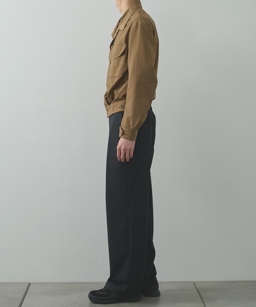 UJOH（ウジョー）の「【UJOH HOMME/ウジョー】Short Blouson（ブルゾン・メンズ・ブラック/ブラウン・4/5）」の12枚目の写真