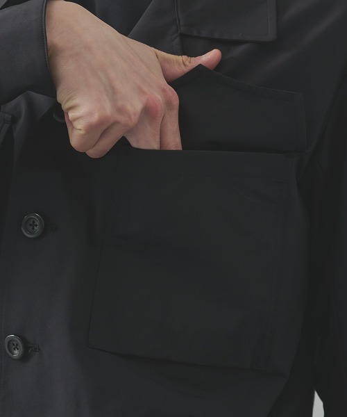 UJOH（ウジョー）の「【UJOH HOMME/ウジョー】Short Blouson（ブルゾン・メンズ・ブラック/ブラウン・4/5）」の7枚目の写真