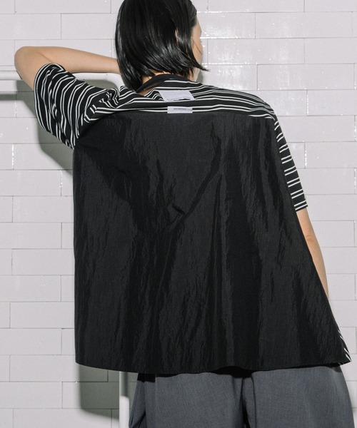 MARECHAL TERRE（マルシャルテル）の「フリルデザイントップス（Tシャツ/カットソー・レディース・ホワイト系その他/ブラック/ブラック系その他/オフホワイト・MEDIUM）」の13枚目の写真