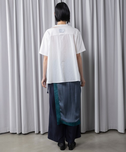 MARECHAL TERRE（マルシャルテル）の「フリルデザイントップス（Tシャツ/カットソー・レディース・ホワイト系その他/ブラック/ブラック系その他/オフホワイト・MEDIUM）」の8枚目の写真