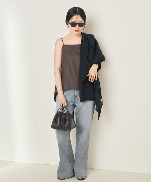 plage（プラージュ）の「vintage like デニムパンツ（デニムパンツ・レディース・ホワイト/ブルー系その他・38/36/34/32）」の10枚目の写真