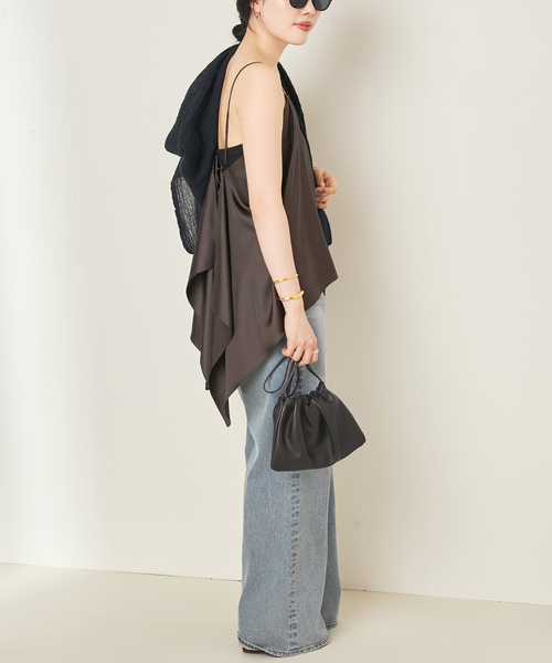 plage（プラージュ）の「vintage like デニムパンツ（デニムパンツ・レディース・ホワイト/ブルー系その他・38/36/34/32）」の11枚目の写真