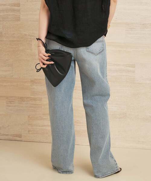 plage(プラージュ)の「vintage like デニムパンツ(デニムパンツ・レディース・ホワイト/ブルー系その他・38/36/34/32)」の3枚目の写真