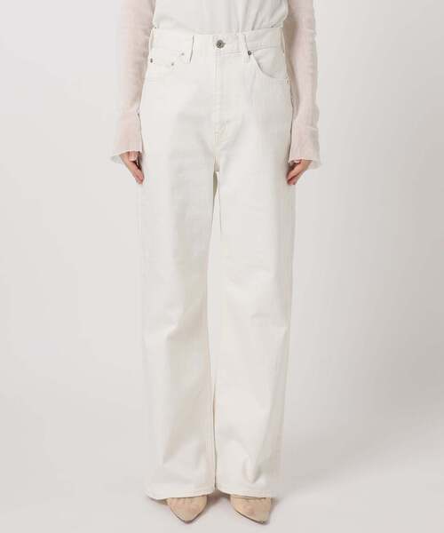 plage(プラージュ)の「vintage like デニムパンツ(デニムパンツ・レディース・ホワイト/ブルー系その他・38/36/34/32)」の17枚目の写真