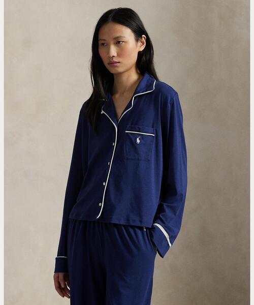 新品　箱入り　ポロラルフローレン　ロングスリーブ ジャージー パジャマ セット POLO RALPH LAUREN（ポロ ラルフ ローレン）の「ジャージー ロング