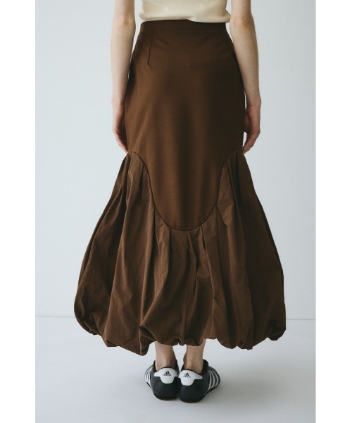 HeRIN.CYE(ヘリンドットサイ)の「Round switching skirt ラウンドスイッチングスカート(スカート・レディース・ブラウン/ブルー系その他3/ブラック・FREE)」の13枚目の写真