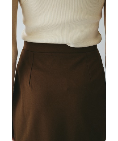 HeRIN.CYE(ヘリンドットサイ)の「Round switching skirt ラウンドスイッチングスカート(スカート・レディース・ブラウン/ブルー系その他3/ブラック・FREE)」の15枚目の写真
